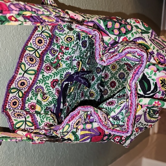 🌞 Vera Bradley Viva La Vera Quick Draw Bucket Style Retired Style Purse - Picture 3 of 14